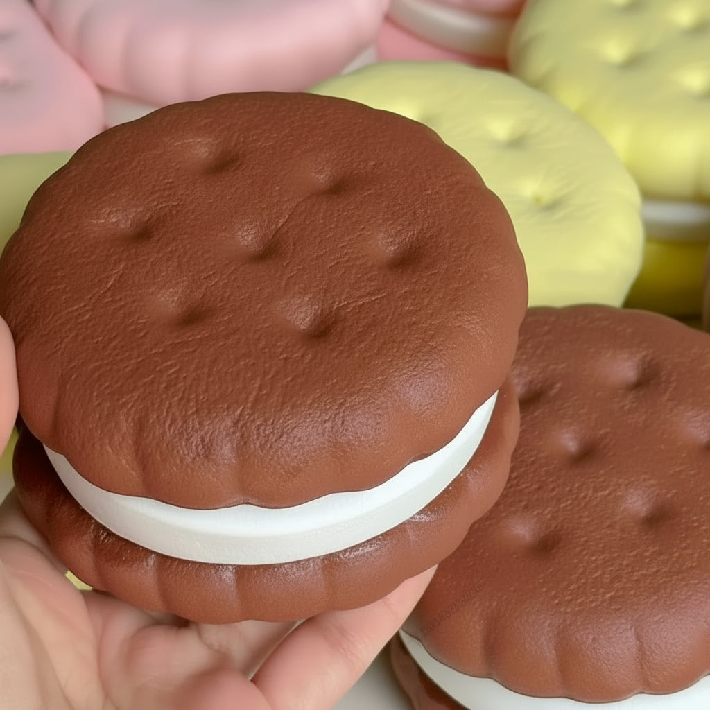 Slow Rising Cookie Cake Squishy Toy