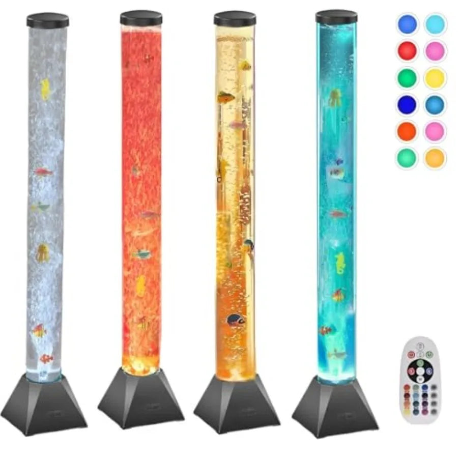 Sensory Bubble Tube Floating Bubble Calming LED Lamp