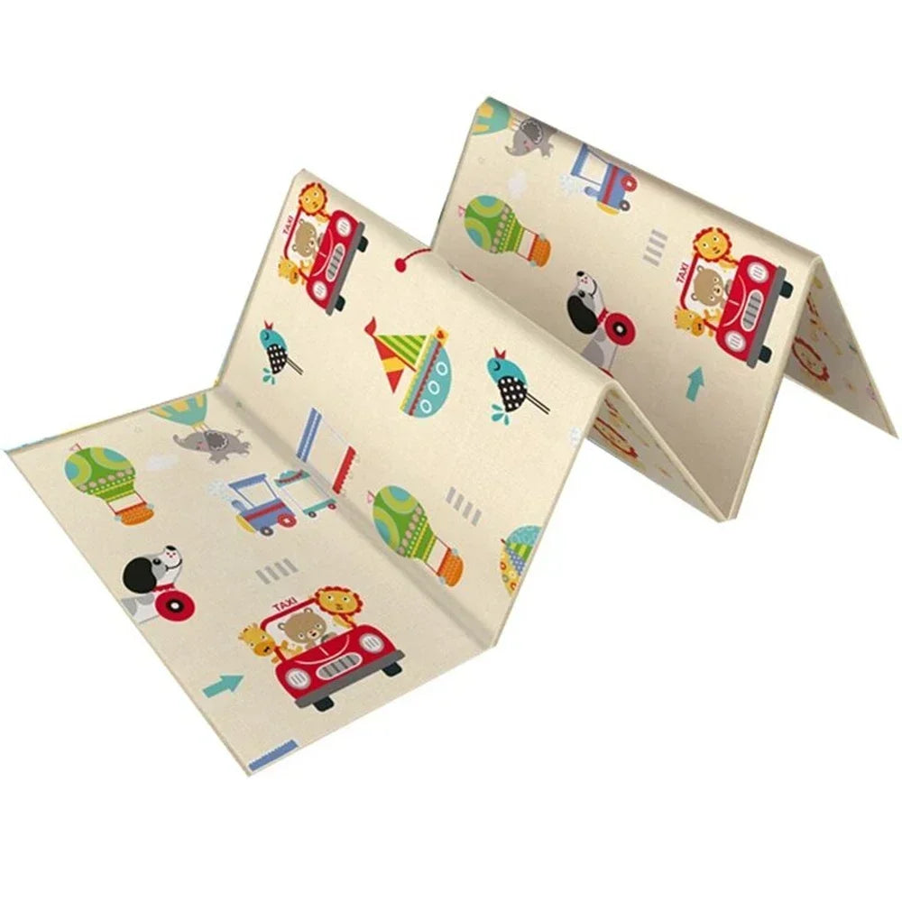 Wonder Crawl Foldable Baby Play Mat, Non-Toxic Activity Rug