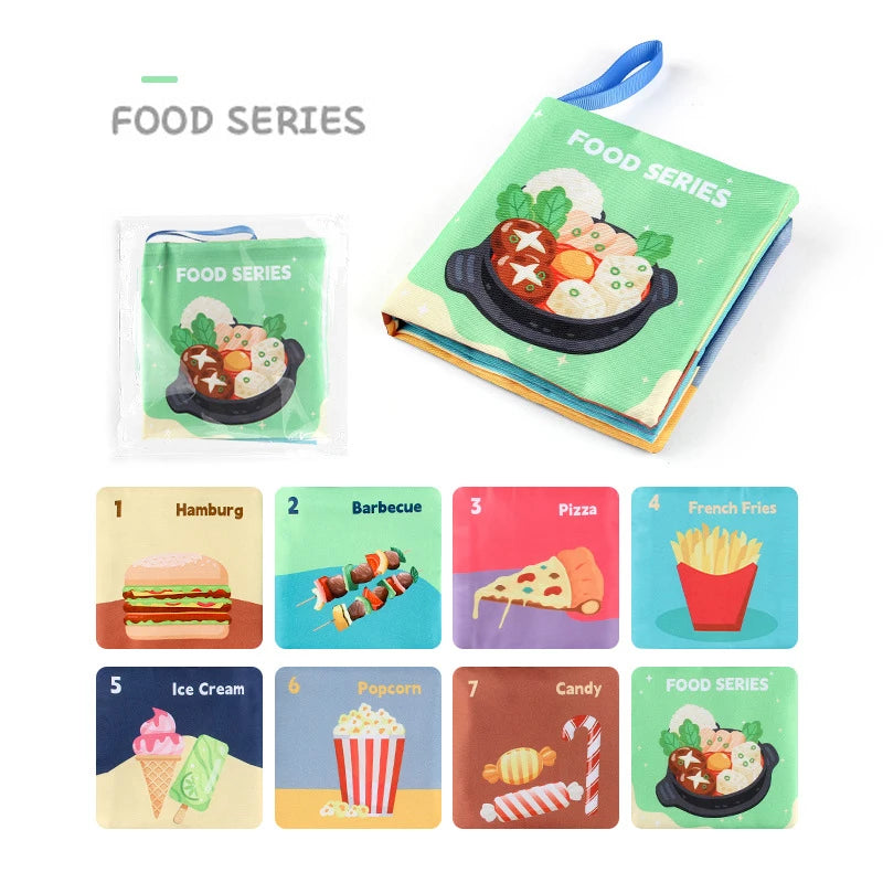 Feel & Discover Montessori Sensory Cloth Book
