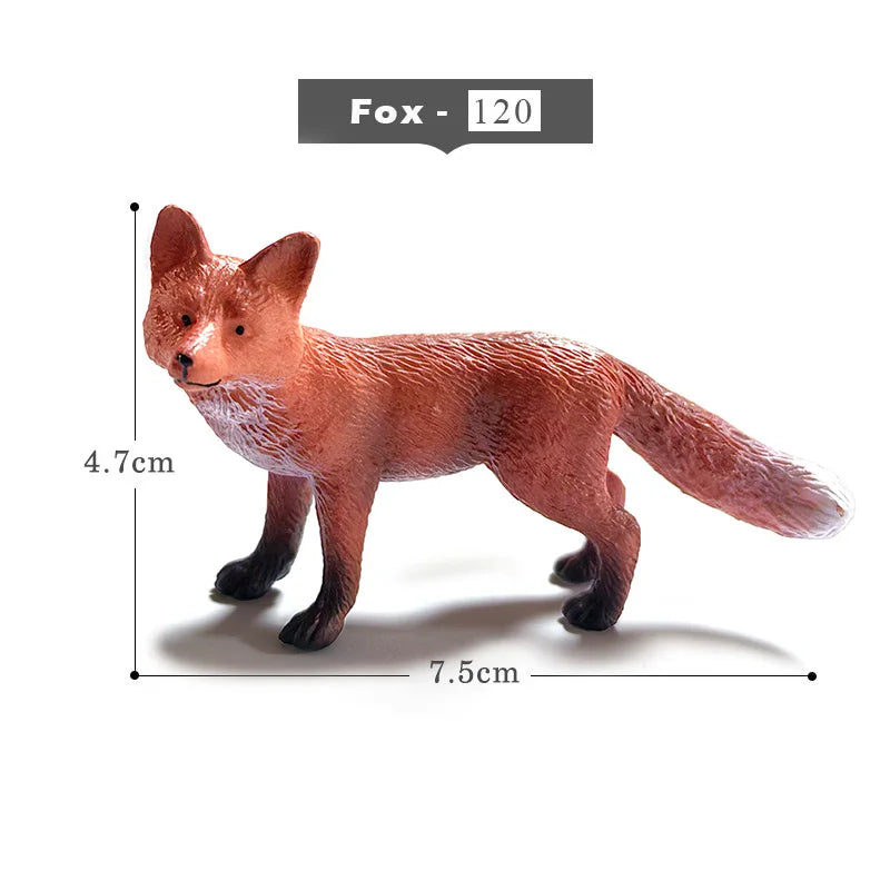 Into the Woods Woodland Animal Miniature Figure Set