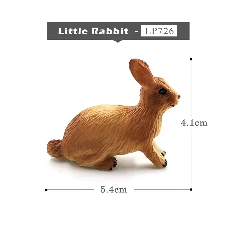 Into the Woods Woodland Animal Miniature Figure Set