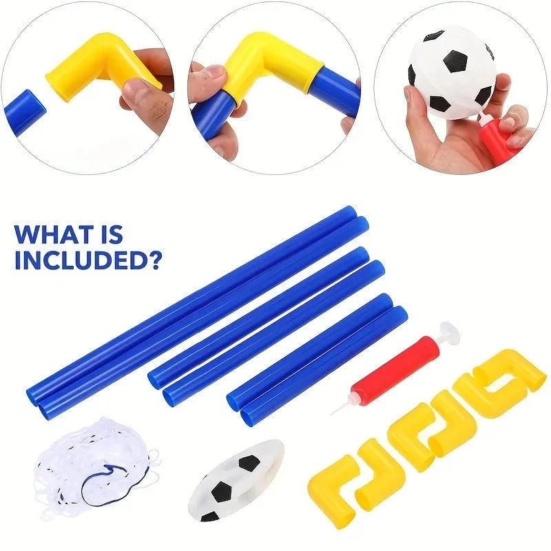 Kick & Score Portable Micro Soccer Goal Set