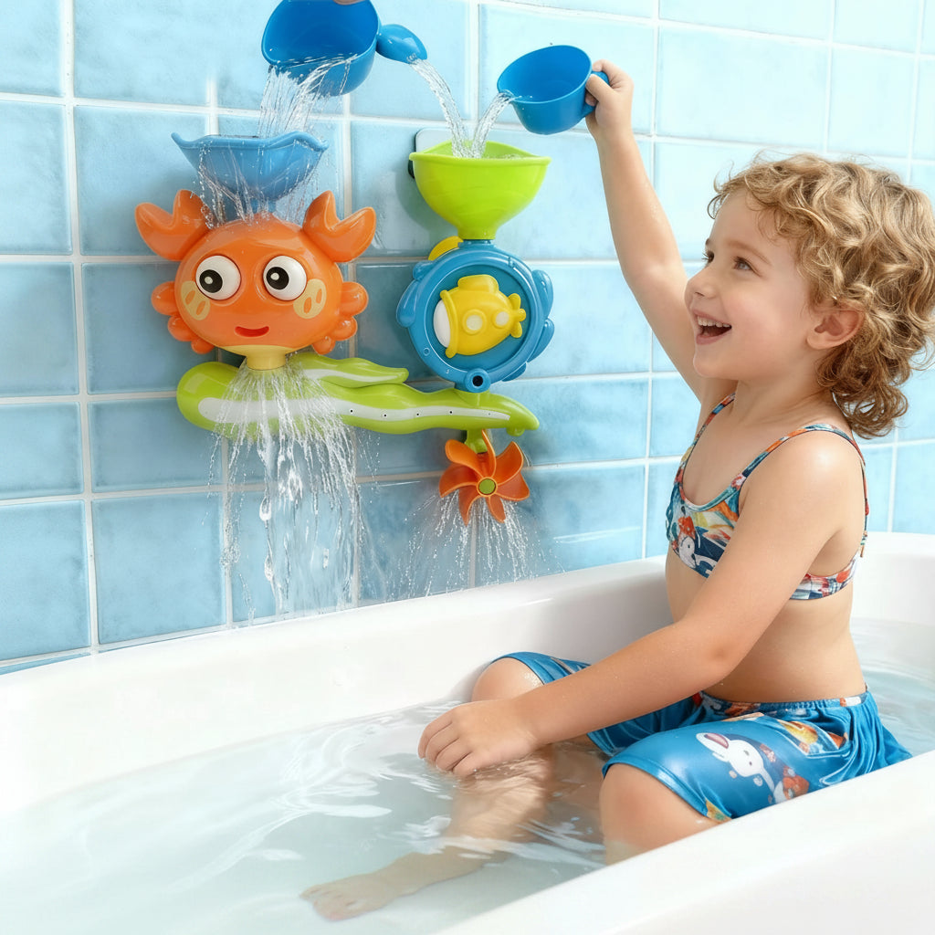 Crab Bath Time Water Play Toy