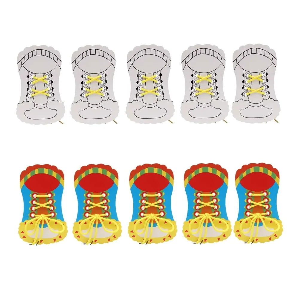 Tie It Up Fine Motor Shoelace Learning Toy