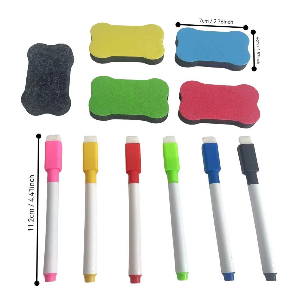 Wipeable Writing Practice File Bag Collection