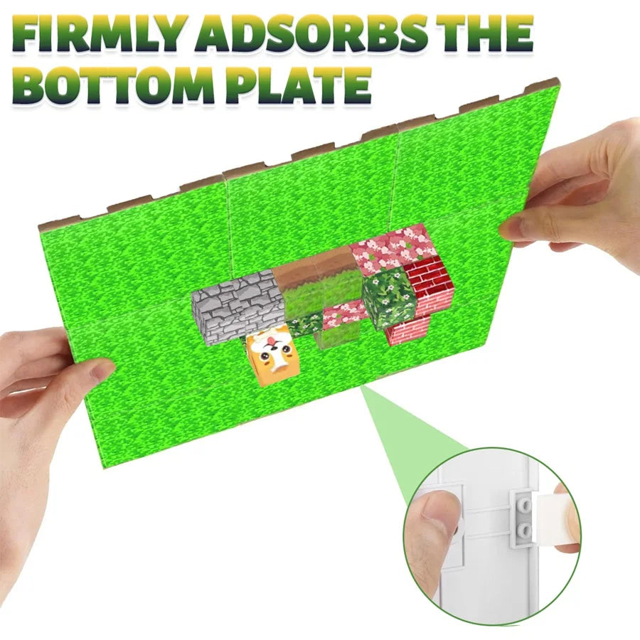Little Architect Magnetic Baseplate Builder Set