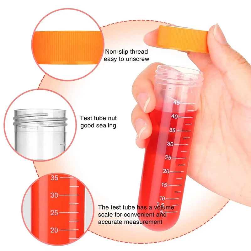 Test Tube Science Set with Droppers and Rack