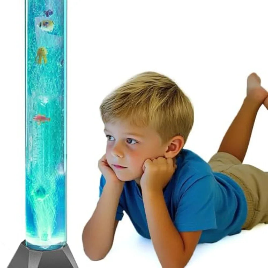 Sensory Bubble Tube Floating Bubble Calming LED Lamp