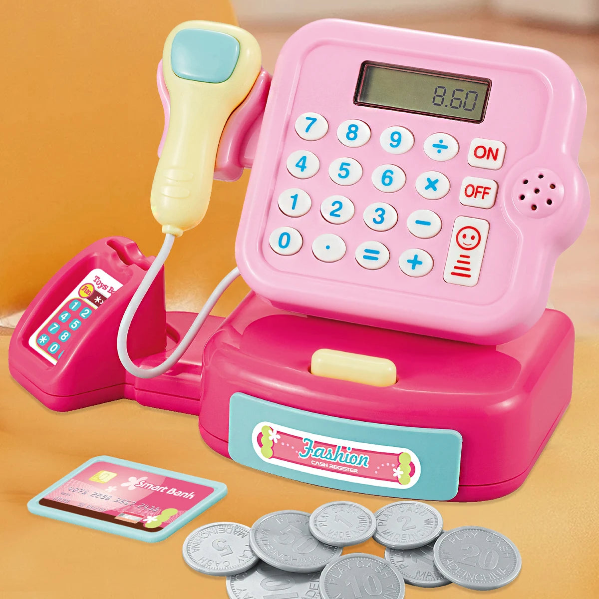 Scan & Pay Supermarket Cash Register Pretend Play Toy