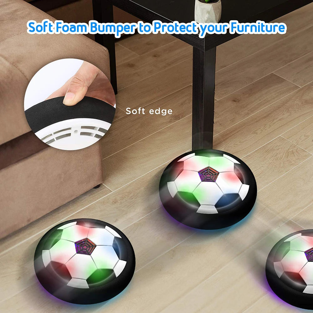 Wonder Float Hover Soccer Ball, LED Light-Up Musical Indoor Game