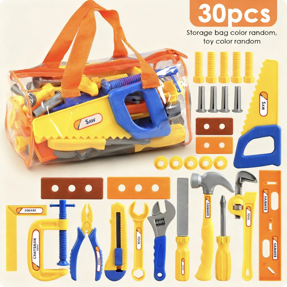Wonder Fix Pretend Tool Construction Play Set