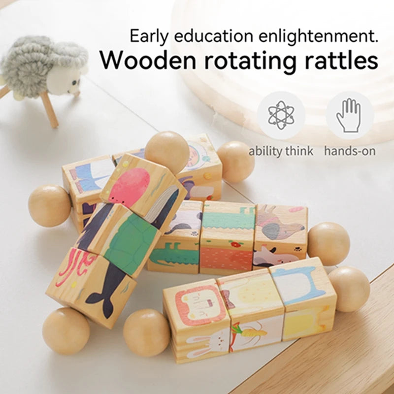 Wooden Rotating Jigsaw Puzzle