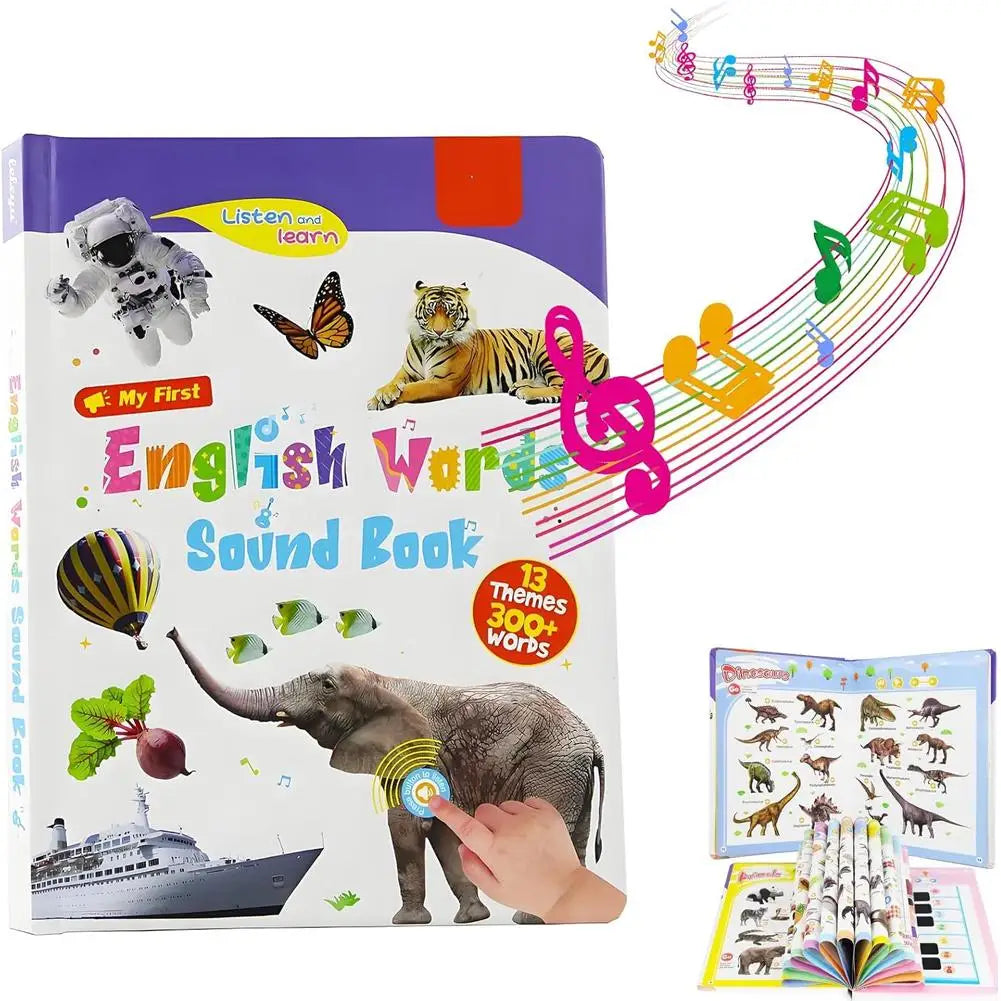 Point & Hear Natural English Vocabulary Reading Sound Book Set