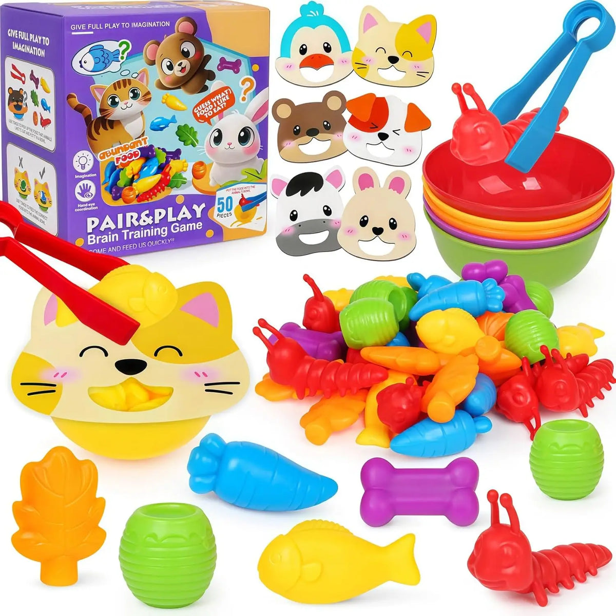 Wonder Match Montessori Animal Sorting and Counting Toy