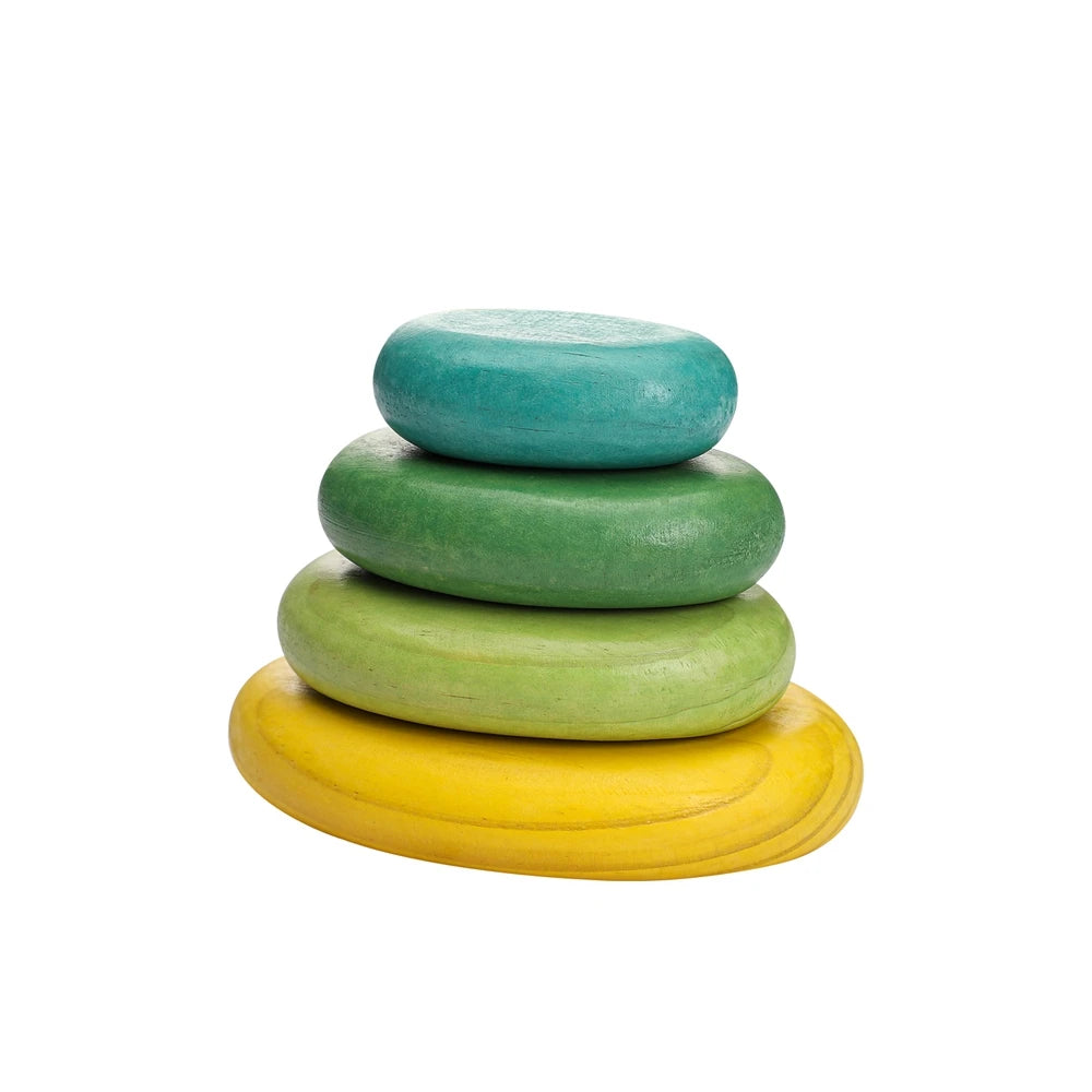 Rainbow Balance Stone Building Blocks