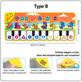 Step & Play Floor Piano Mat Keyboard Dance Music Carpet Set