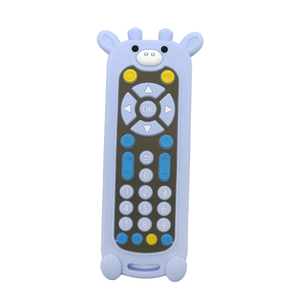Chew & Soothe Realistic Cartoon Remote Control Teether