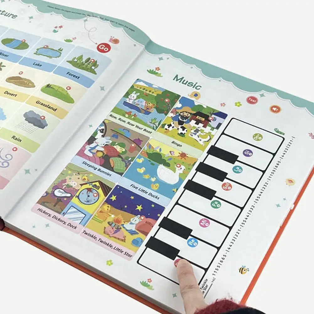 Point & Hear Natural English Vocabulary Reading Sound Book Set