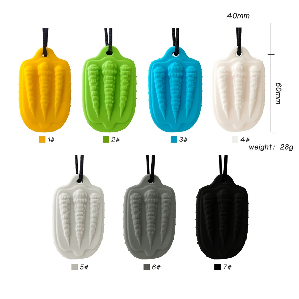 Little Chews Silicone Therapy Chew Necklace