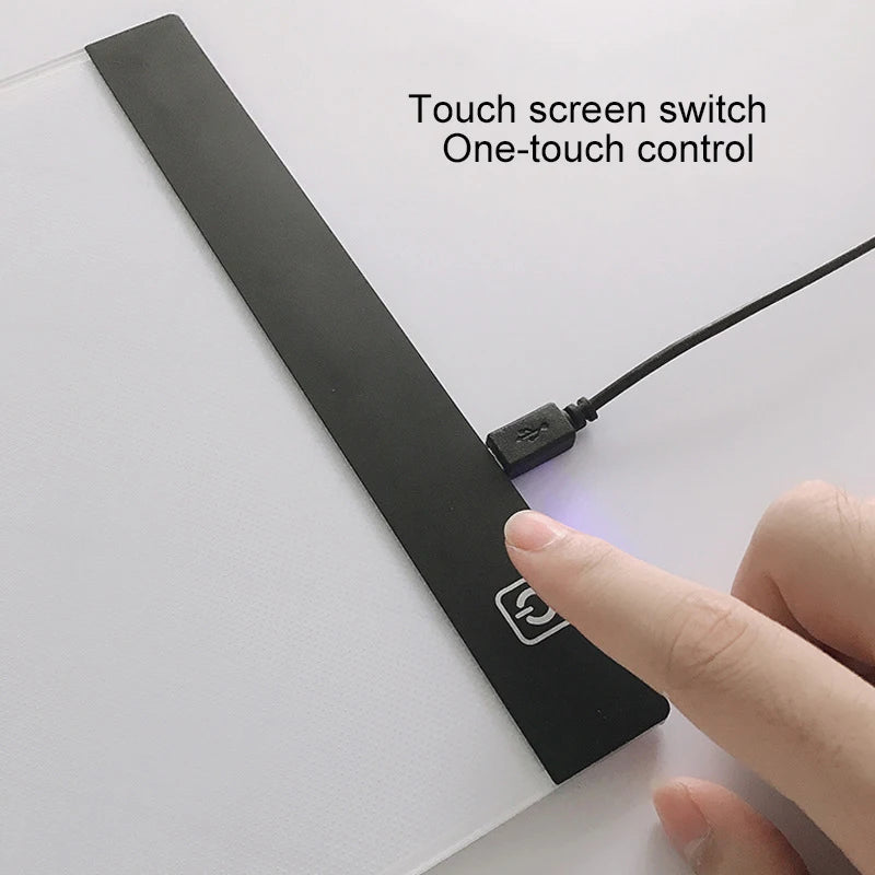 LED Light Up Tracing Drawing Pad