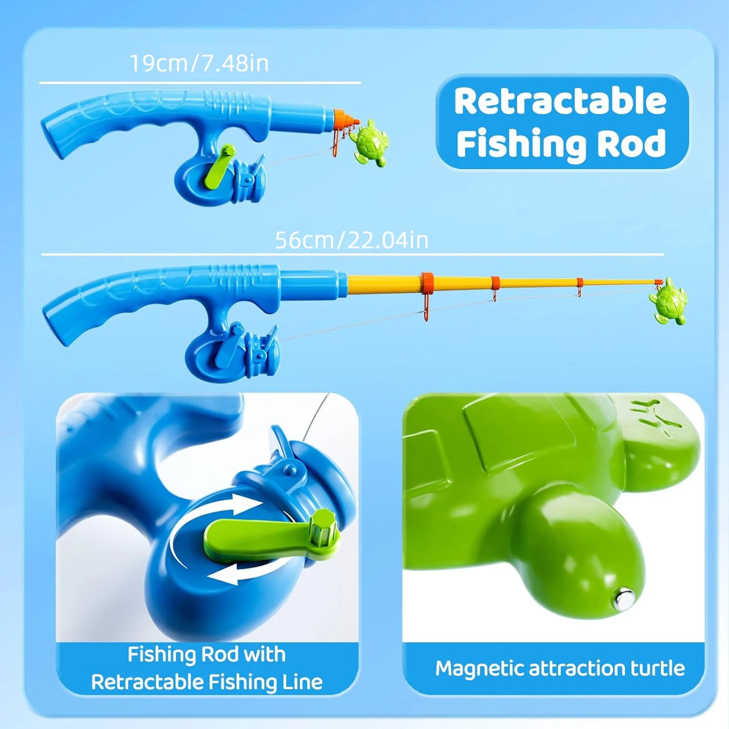 Floating Fish Fine Motor Fishing Toy