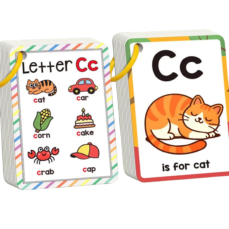 See & Say A-Z English Word Picture Card Set