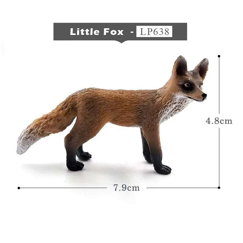 Into the Woods Woodland Animal Miniature Figure Set