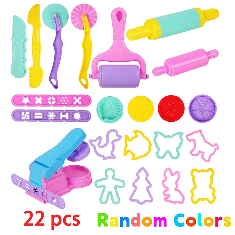 Little Sculptors Basic Clay Dough Modeling Tool Kit Set